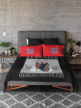 Load image into Gallery viewer, Remember Heroes Never Die Throw Blanket FREE SHIPPING