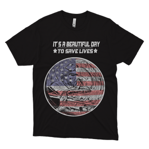 Its A Beautiful Day To Save Lives Nurse Short-Sleeve Unisex T-Shirt | FREE SHIPPING