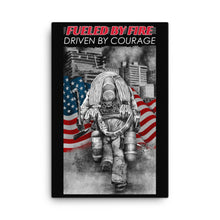 Load image into Gallery viewer, Fueled By Fire Driven By Courage Canvas FREE SHIPPING