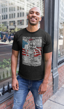 Load image into Gallery viewer, Proud Brother Of An Awesome Firefighter T-Shirt FREE SHIPPING