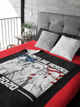 Load image into Gallery viewer, Frontline Heroes 2020 Throw Blanket FREE SHIPPING