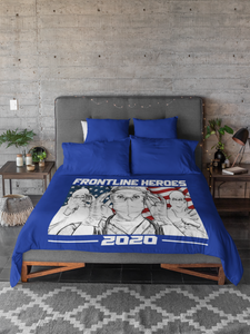 Frontline Heroes 2020 Throw Blanket FREE SHIPPING