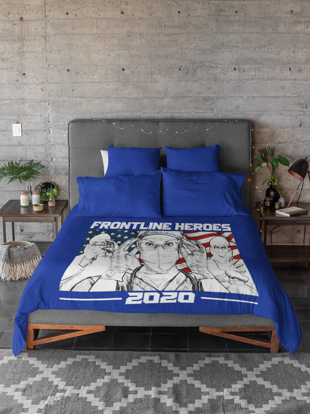 Frontline Heroes 2020 Throw Blanket FREE SHIPPING