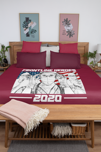 Frontline Heroes 2020 Throw Blanket FREE SHIPPING