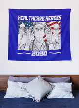 Load image into Gallery viewer, First Responders Healthcare Heroes 2020 Throw Blanket FREE SHIPPING