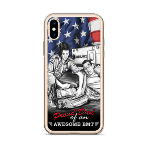 Proud Dad Of An Awesome EMT IPhone Case FREE SHIPPING