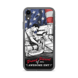 Proud Parent Of An Awesome EMT iPhone Case FREE SHIPPING