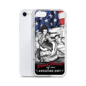 Proud Parent Of An Awesome EMT iPhone Case FREE SHIPPING