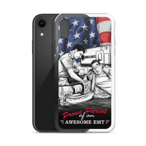 Proud Parent Of An Awesome EMT iPhone Case FREE SHIPPING