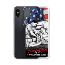 Load image into Gallery viewer, Proud Sister Of An Awesome EMT iPhone Case FREE SHIPPING