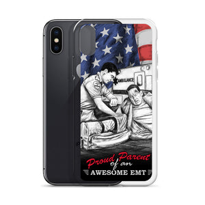 Proud Parent Of An Awesome EMT iPhone Case FREE SHIPPING