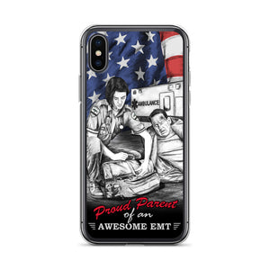 Proud Parent Of An Awesome EMT iPhone Case FREE SHIPPING