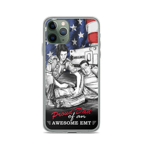 Proud Dad Of An Awesome EMT IPhone Case FREE SHIPPING