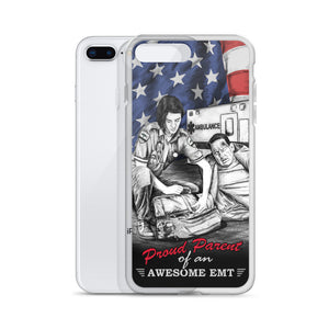 Proud Parent Of An Awesome EMT iPhone Case FREE SHIPPING