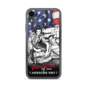 Proud Dad Of An Awesome EMT IPhone Case FREE SHIPPING