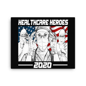 Healthcare Heroes 2020 Canvas FREE SHIPPING