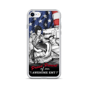 Proud Parent Of An Awesome EMT iPhone Case FREE SHIPPING