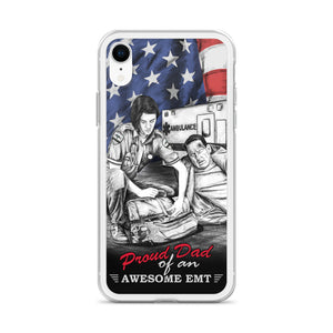 Proud Dad Of An Awesome EMT IPhone Case FREE SHIPPING