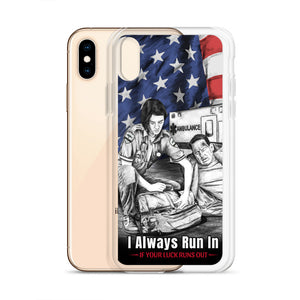 I Always Run In If Your Luck Runs Out EMT iPhone Case FREE SHIPPING