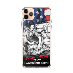 Proud Parent Of An Awesome EMT iPhone Case FREE SHIPPING