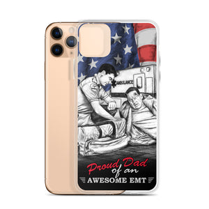 Proud Dad Of An Awesome EMT iPhone Case FREE SHIPPING