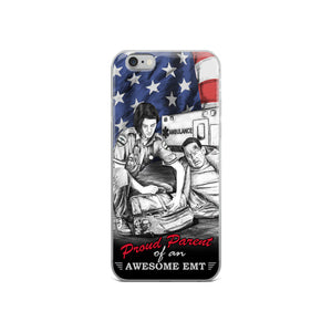 Proud Parent Of An Awesome EMT iPhone Case FREE SHIPPING