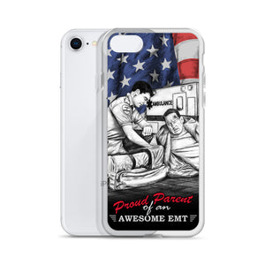 Proud Parent Of An Awesome EMT iPhone Case FREE SHIPPING