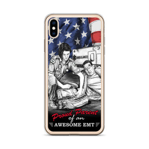 Proud Parent Of An Awesome EMT iPhone Case FREE SHIPPING