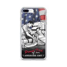 Load image into Gallery viewer, Proud Dad Of An Awesome EMT iPhone Case FREE SHIPPING