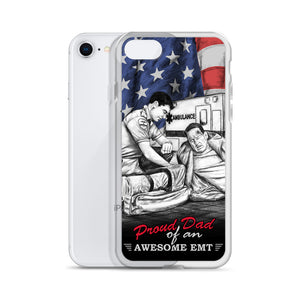 Proud Dad Of An Awesome EMT iPhone Case FREE SHIPPING