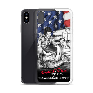 Proud Dad Of An Awesome EMT IPhone Case FREE SHIPPING