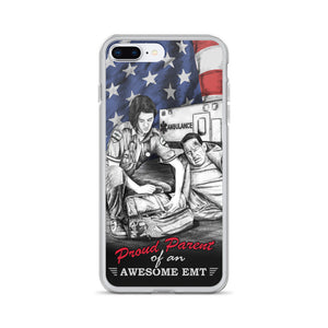 Proud Parent Of An Awesome EMT iPhone Case FREE SHIPPING