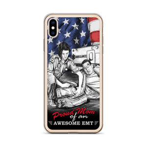 Proud Mom Of An Awesome EMT iPhone Case FREE SHIPPING