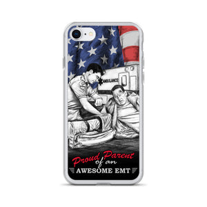 Proud Parent Of An Awesome EMT iPhone Case FREE SHIPPING