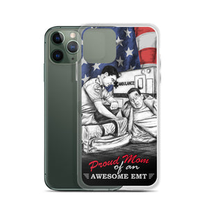 Proud Mom Of An Awesome EMT iPhone Case FREE SHIPPING