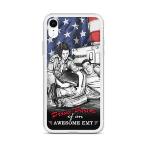 Proud Parent Of An Awesome EMT iPhone Case FREE SHIPPING