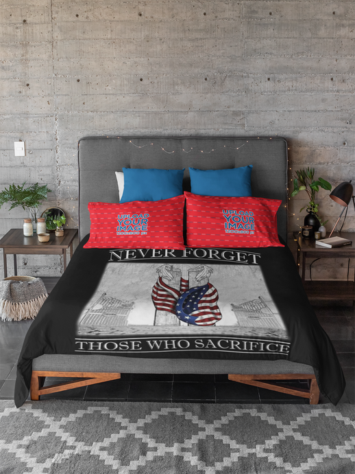 Never Forget Those Who Sacrifice Throw Blanket FREE SHIPPING