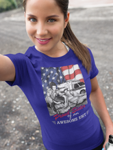 Load image into Gallery viewer, Proud Sister Of An Awesome EMT T-Shirt FREE SHIPPING