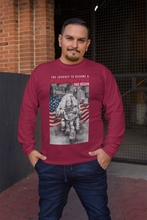 Load image into Gallery viewer, The Journey To Become A Firefighter Has Begun Long Sleeve Tee FREE SHIPPING