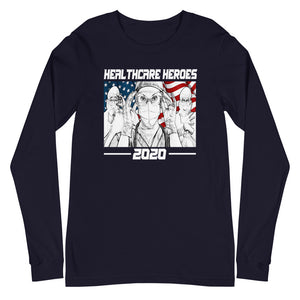 Healthcare Heroes 2020  Long Sleeve Tee FREE SHIPPING